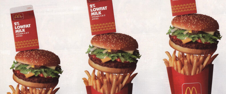McDonald's packaging design from the 1990s