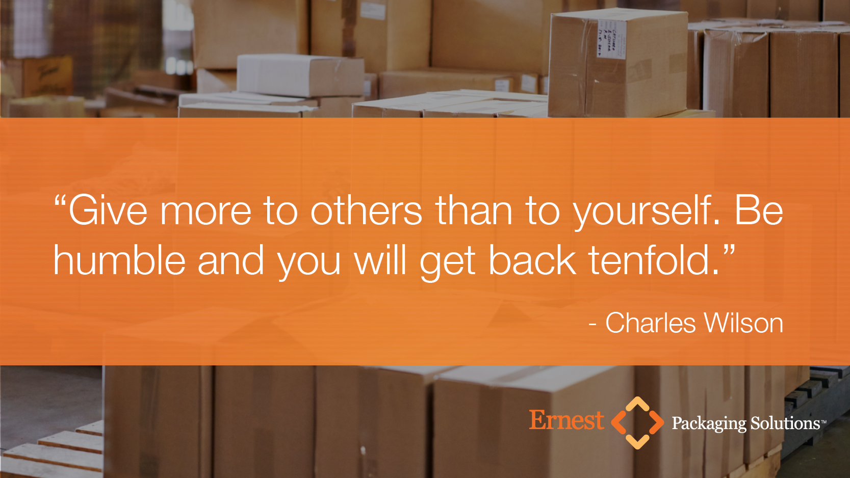 Mr. Wilson words of wisdom