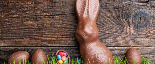 Easter chocolate bunny