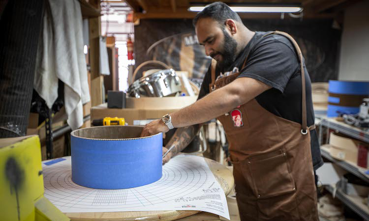 designing cardboard drums