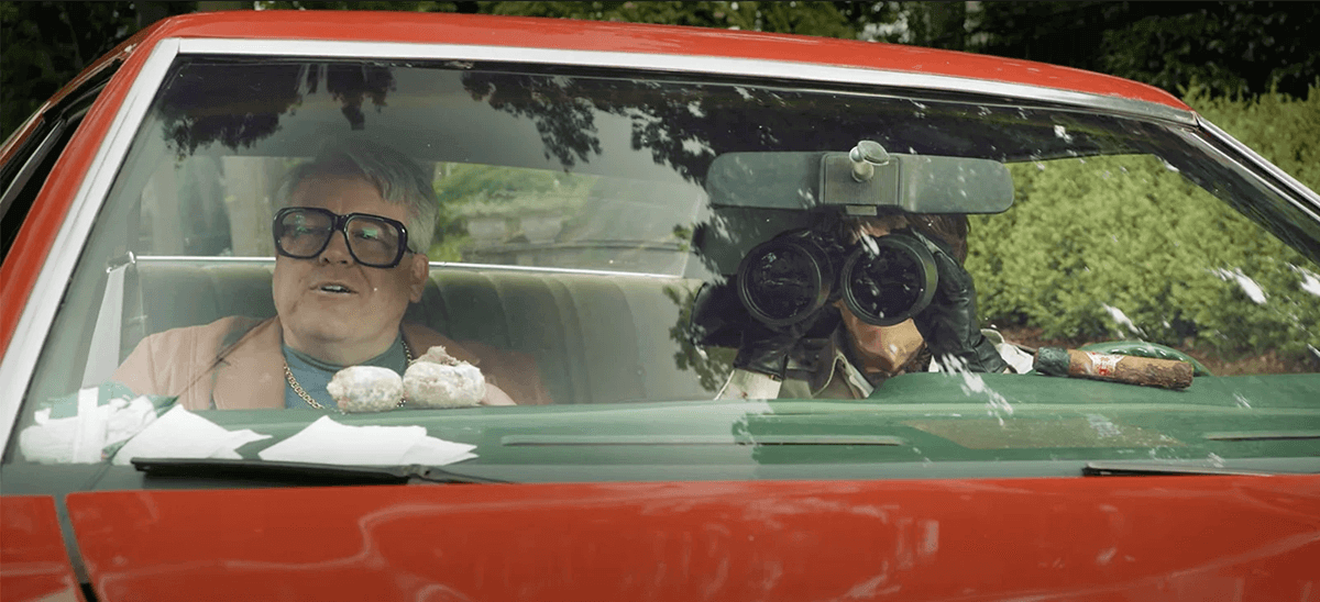 Couple in the car