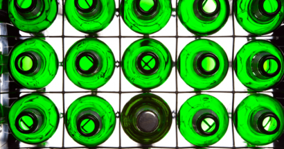 green-beer-bottles