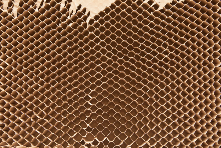 corrugated cardboard