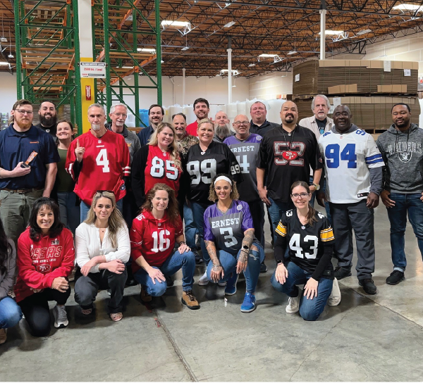 group photo for jersey day