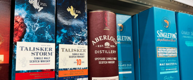 Luxury packaging for whiskey brands